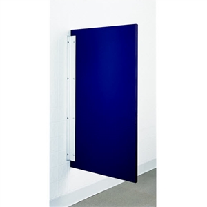 Global Partitions 65-M081801-9200 42" X 18" Urinal Screen Toilet Partition, 